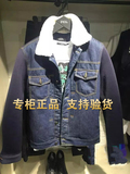 专柜正品代购gxg.jeans男装2015年冬款新品修身牛仔夹克 54621128