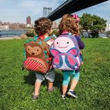 直邮代购美国SKIPHOP动物园宝宝儿童书包男女童双肩背包 防走失包