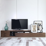 北欧电视柜组合简约现代小户型客厅中式个性简易墙柜伸缩电视机柜