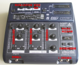 德国原装百灵达BCA2000声卡 调音台 USB专业录音声卡光纤同轴声卡