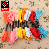 ACE 手缝线 家用十字绣涤纶针线 织布手工艺DIY材料50色100支盒装