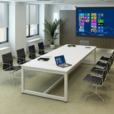 M7C办公家具办公桌会议桌长桌简约实木电脑桌餐桌工作室培训桌
