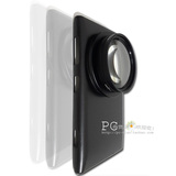 诺基亚1020镜头 手机手柄拍照 摄影配件 黑色透明壳 微距滤镜套餐