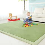童环保游戏垫加厚珊瑚绒婴儿宝宝爬行垫 地毯地垫榻榻米爬爬垫儿