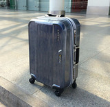 外贸原单外交官铝框拉杆箱万向轮皇冠旅行箱新秀丽行李箱24 26寸