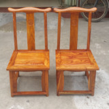 红木椅子 全实木家具非洲花梨木靠背椅实木小椅子凳子小官帽椅