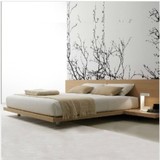 高端全实木榻榻米床1.8米双人床现代简约实木床日韩式简欧婚床