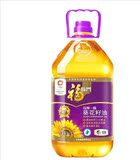 2桶起包邮　福临门一级压榨优质葵花籽食用油4L　非转基因炒菜油
