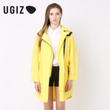 UGIZ韩国女装夏季时尚休闲百搭收腰显瘦风衣外套UBFX800A专柜正品