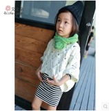 女童毛衣2015秋装新款韩版儿童百搭纯色套头宽松针织衫线衫