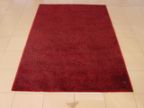 地毯客厅茶几垫卧室床边欧式满铺定制榻榻米手工现代简约羊毛红色