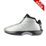 Adidas Crazy 1科比高帮面包篮球鞋 经典元年银灰c75736