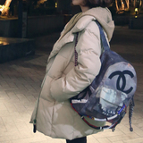 韩国2015冬装带帽羽绒棉衣轻薄女中长款大码修身显瘦学生棉服外套