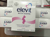 在途新西兰原装 Elevit爱维乐孕妇叶酸复合维生素100粒 无维生