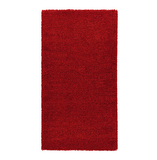 北京宜家IKEA代购正品阿达姆红色长绒地毯150*80cm
