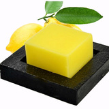 柠檬手工皂纯天然去黑头祛痘美白洁面皂控油保湿卸妆精油皂洗脸皂