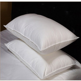 宾馆酒店床上用品批发防雨布羽丝绒枕芯五星级羽丝绒枕头羽丝枕