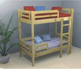 幼儿园专用上下铺床双层床 儿童床实木床双胞胎床 樟子松木床特价