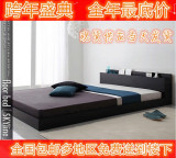 韩式床 榻榻米床 日式床 小户型单人双人床  现代简约榻榻米风格