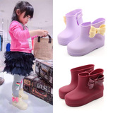韩版Mini梅丽莎儿童雨鞋 塑胶果冻雨靴女童水鞋宝宝防水短筒雨靴