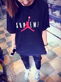 时尚专柜正品代购 supremex Air Jordan tee AJ乔丹联名短袖T恤