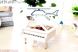 37-223 迷你八音钢琴LY2002 高档情侣礼物经典白色款音乐盒摆件