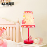 台灯卧室床头创意个性粉色宜家欧式台灯led卡通可爱女孩温馨简约