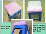 26*26/35*35厚5cm儿童学生方凳垫 高密度海绵坐垫 可拆洗便携坐垫