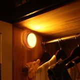 朗美科 节能LED小夜灯光控人体感应灯 橱柜灯 衣柜灯 装电池射灯