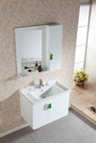 玛琍嘉浴室柜组合 简约欧式现代橡木吊柜 一体陶瓷洗脸盆60-100cm