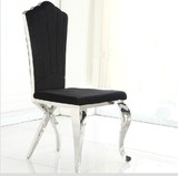 不锈钢餐椅简约新古典餐椅后现代时尚餐椅皮餐椅特价布艺餐椅