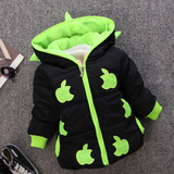 宝宝棉衣外套0-1-2-3-4-5岁男童女童装 儿童棉袄冬季幼儿加厚冬装