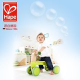 德国Hape玩具 新奇木质踏行车 儿童玩具宝宝益智学步车生日节礼物