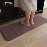 加厚慢回弹地垫进门门厅脚垫浴室厨房卫生间吸水防滑垫床边地板垫