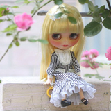 黑白复古洋装 licca blythe azone 娃衣