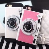 韩国时尚创意照相机苹果手机壳硅胶立体iPhone6全包手机保护套