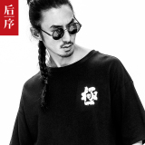【2件9折】后序t恤男短袖圆领印花半袖夏季文字创意中国风