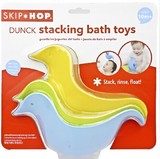 原单尾货skip hop 宝宝洗澡玩具鸭子 浮水玩具 洗头勺 婴儿用品