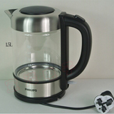 飞利浦玻璃热水壶HD9342肖特玻璃烧水壶耐热防爆自动断电防干水壶