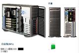 超微 SC747TQ-R1620B 支持四路服务器主板 4U塔式机箱 服务器机箱