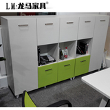 上海办公家具 办公室文件柜 木质组合档案柜资料陈列展示柜书柜
