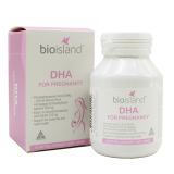 澳洲直邮bio island孕产妇海藻油DHA胶囊 孕妇专用 脑黄金60粒