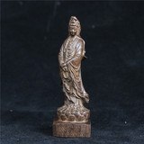 厂家直销越南天然沉香木雕挂件手把件观音佛像木质摆件工艺品批发