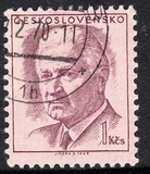 捷克斯洛伐克信销邮票 1970年 斯沃博达总统 2-2