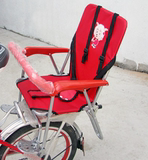宝宝后置座椅加大自行车儿童座椅可调节小孩电动车单车后座椅子