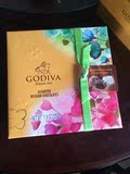 美国代购正品比利时Godiva歌帝梵巧克力果仁白巧克力27粒礼盒装