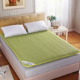 北翱家纺床垫 4D透气耐压加宽包边床垫 绿色浅驼 浅红 灰白