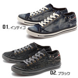 日本代购 正品 diesel/迪赛 休闲时尚复古款牛仔风低帮帆布男鞋