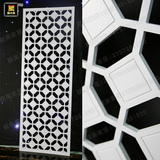 PVC雕花板镂空板隔断玄关吊顶电视背景墙现代简欧式JZ16