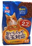 咪西宝贝－日本进口三才去毛球猫粮鲣鱼口味 2.7Kg 江浙沪皖包邮